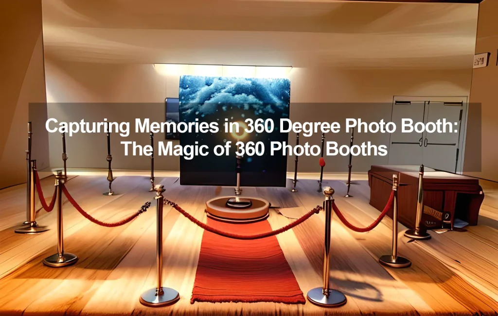 Capturing Memories: Why 360 Photo Booths Are a Must-Have for New York Events